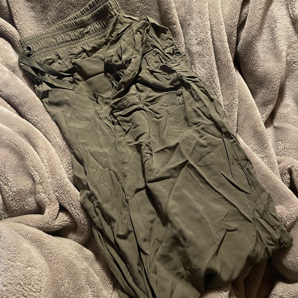 green joggers